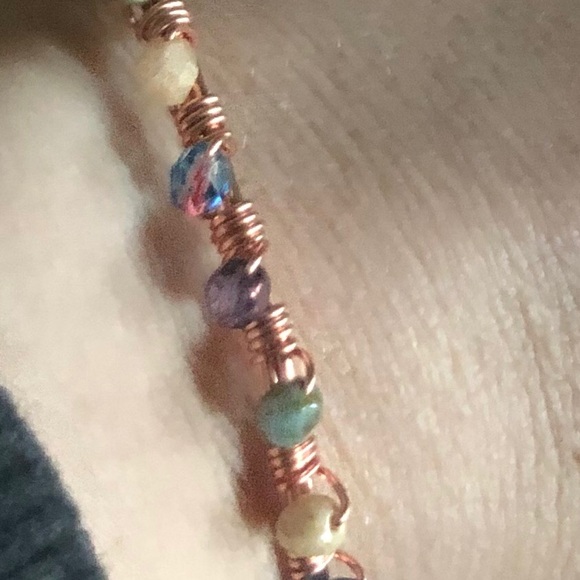 Handmade Copper Bangle - Picture 3 of 3